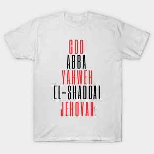 Names of God T-Shirt